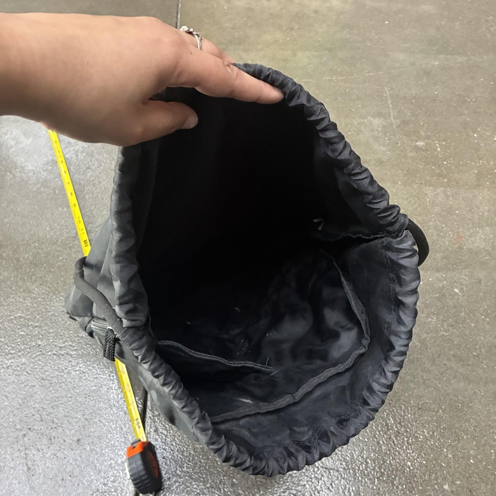 Y2k Monster Energy Drawstring Backpack Black 22" … - image 6